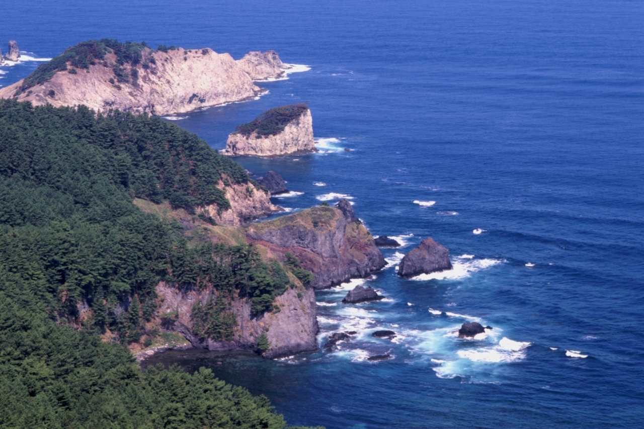 隠岐諸島　白島海岸