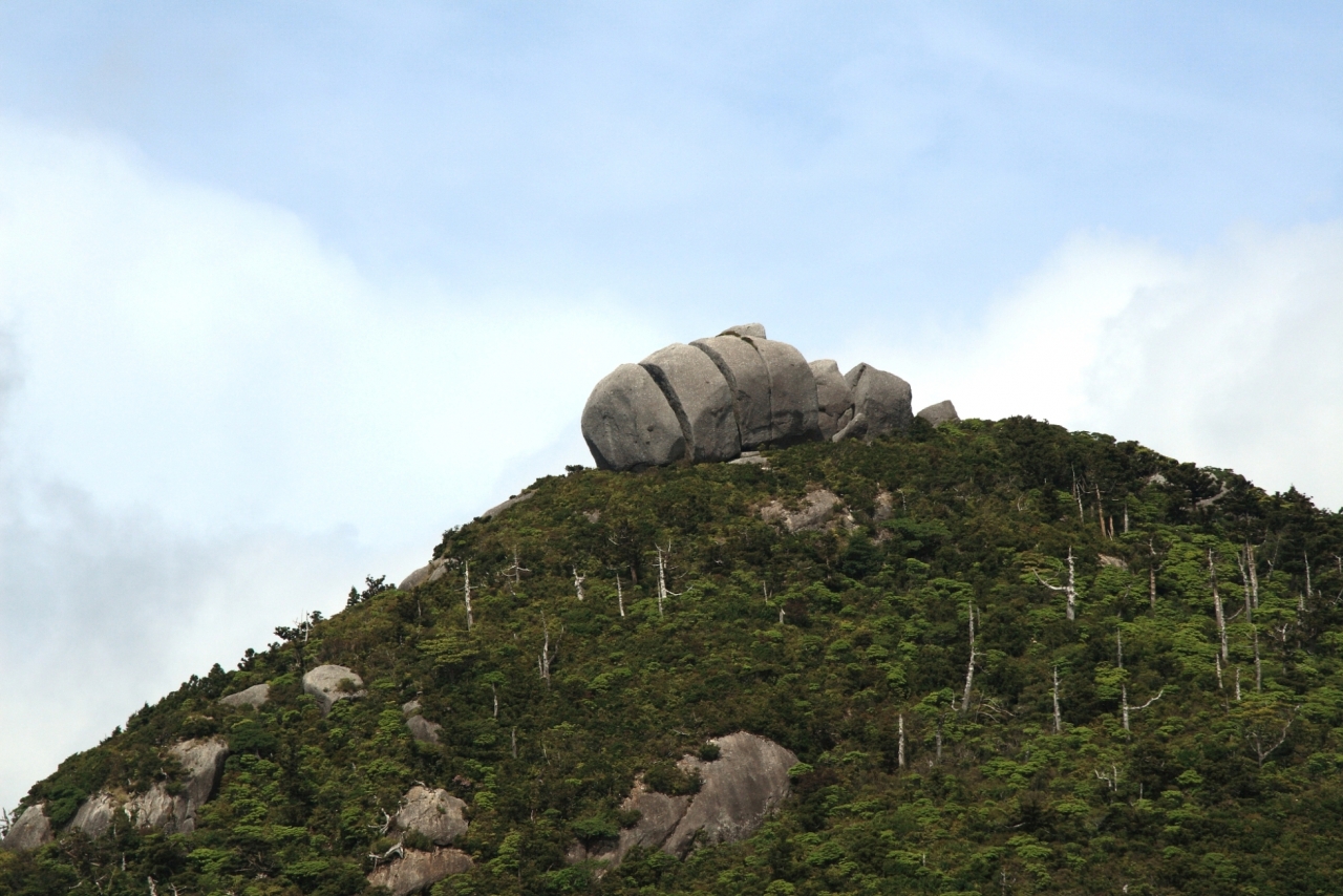 屋久島　トーフ岩