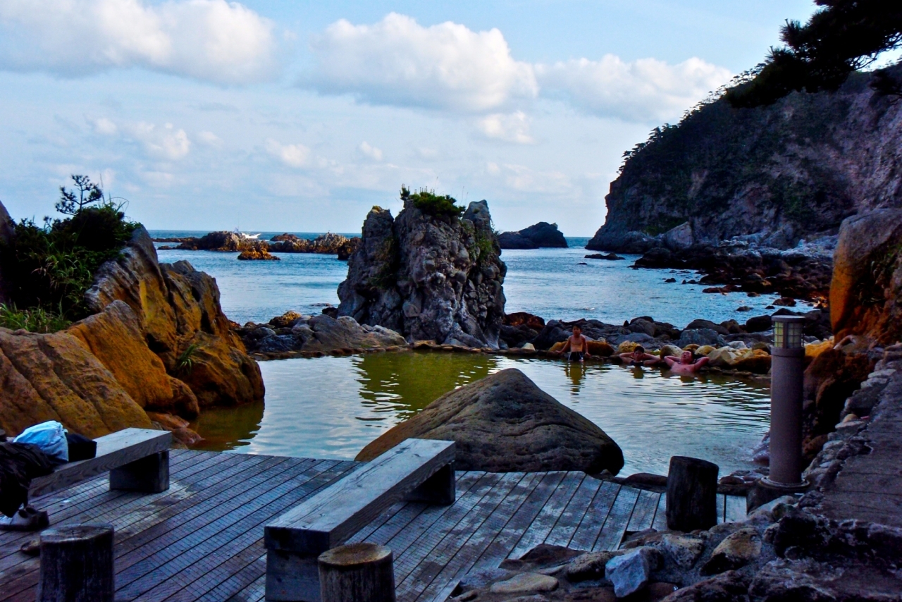 式根島　温泉