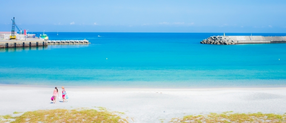 新島　本村前浜海岸